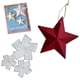 thumbnail image 1 of Troqueles Metálicos De Corte Estrella Navideña 3d 13 8 X 11 Cm, 1 of 7