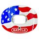thumbnail image 1 of Protector bucal Battle Bandera Americana 2.0 Chrome Rojo/Blanco/Azul, 1 of 3
