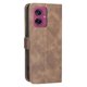 thumbnail image 3 of Funda Billetera para Motorola Moto G55 5G Protección RFID y Soporte Ajustable Marrón, 3 of 6