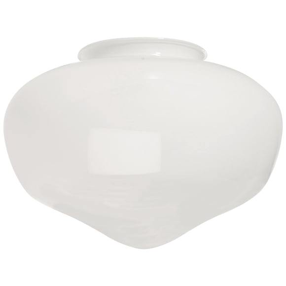 Pantalla De Vidrio White School House Para Ventilador K068 10 Cm