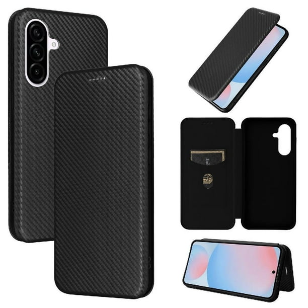 Funda Flip para FOXDOCK Samsung Galaxy A56 - Funda magnética de negocios, funda protectora delgada