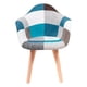 thumbnail image 4 of Sitial Pack 4 Poltrona Eames Patchwork Azul, 4 of 4