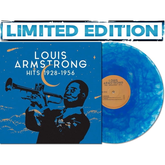 LP Louis Armstrong – Seagull Jazz – Edición Limitada Azul