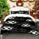 thumbnail image 1 of Set Football-Themed Graphics Printed Duvet Cover Set Bedding Soft And Comfortable All-Season Use Essential for Home Bedroom Guest Room Perfect Gift for Family F, 1 of 1