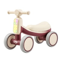 Triciclo Infantil Con Luz Y Sonido Bambi Burdeos Glowup