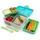thumbnail image 2 of Lonchera bento box con cubiertos Azul, 2 of 6