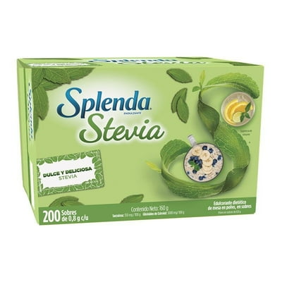 Endulzante Polvo Sucralosa Caja 200 Unidades Splenda