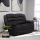 thumbnail image 1 of Sofá 2 Cuerpos Reclinable Moderno Negro New Praga 8041lffbk, 1 of 6