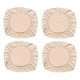 thumbnail image 4 of 4 piezas jacquard poliéster estiramiento boda cena silla asiento cubierta beige_m, 4 of 6