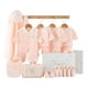 thumbnail image 1 of Pack Ajuar Bebé Ropa Algodón 24 Piezas Rosado Lubabycas, 1 of 8