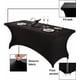thumbnail image 2 of Funda mantel spandex 180x75x75 evento negro, 2 of 3