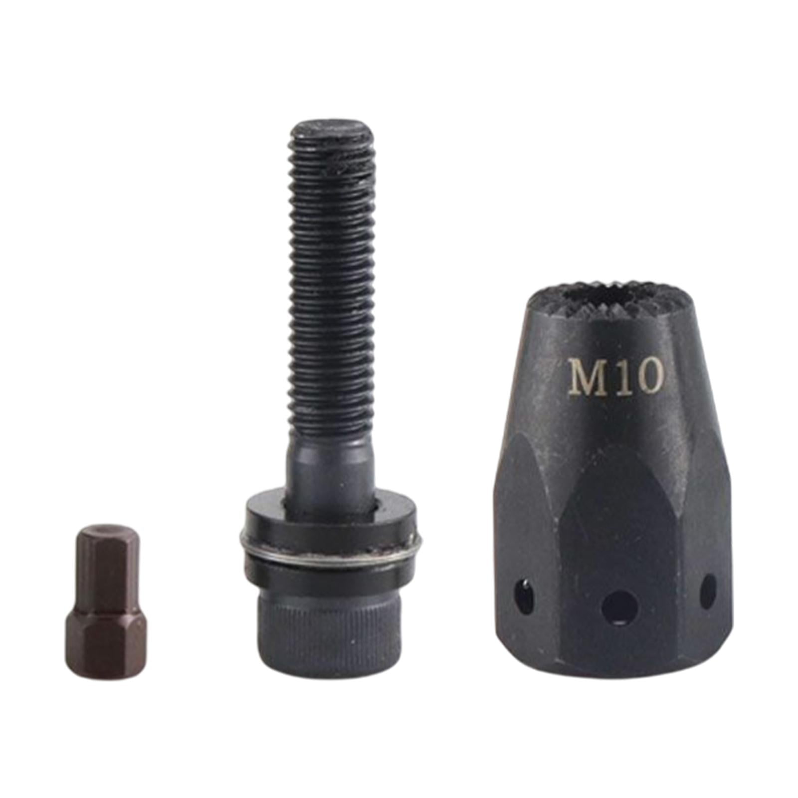 Magideal - Adaptador Eléctrico De Para Tuercas De Remache M3 A , Accesorios Para Herramientas, Accesorio De Taladro De Remache, Mandril De Material Acero De M10