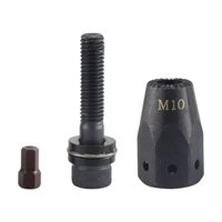 Magideal - Adaptador Eléctrico De Para Tuercas De Remache M3 A , Accesorios Para Herramientas, Accesorio De Taladro De Remache, Mandril De Material Acero De M10