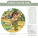 thumbnail image 2 of Go, Diego, Go!-theme Fitted Round Tablecloths Elastic Edged Table Covers Waterproof Table Cloth for Kitchen Holiday Party Tables Decor 150cm, 2 of 6