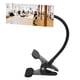 thumbnail image 1 of Clip on Security Mirror To See Behind You 6 7 X 3 Convex Cubicle Mirror For Personal Safety 360° Adjustable Rear View Monitor For Desk Office Warehouse Workplace Security, 1 of 3