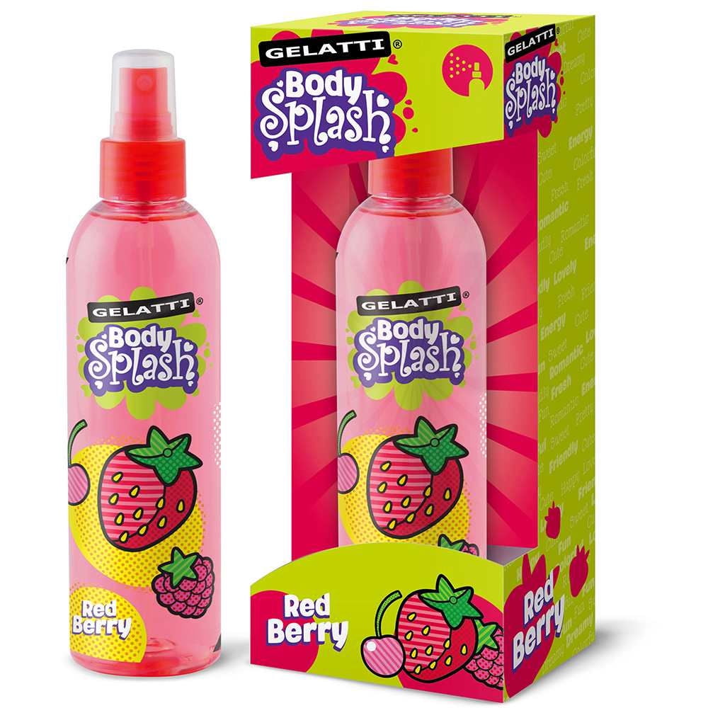 Colonia Mujer Red Berry Botella 220 ml Gelatti