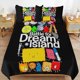 thumbnail image 1 of x236 Battle for Dream Island BFDI Bed Duvet Cover Microfiber Bedding Sets 3D Printed Lightweight 3 Piece Comforter Sets, 1 Duvet Cover And 2 Pillow Shams for Kids Boys Girls 79"x90" jn236, 1 of 5