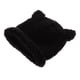 thumbnail image 3 of Suave bebé niño invierno sombrero de punto gorritas tejidas gorros de invierno negro, 3 of 5
