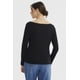 thumbnail image 3 of Polera Mujer Ajustado Negro- V, 3 of 4