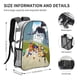 thumbnail image 2 of Película SMG4Mochila transparente temática, resistente y duradera, bolsa see-through para trabajo, deporte, universidad y viaje, 31 × 43 cm, 2 of 6