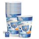 thumbnail image 2 of Vaso de papel Izzy 'n' Dizzy 272 ml Pack de 10 para Janucá, 2 of 4