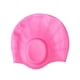 thumbnail image 1 of Gorro De Natación Gorro De Natación De Silicona Suave Antideslizante Para Mujeres Hombres Piragüismo Rosa, 1 of 3