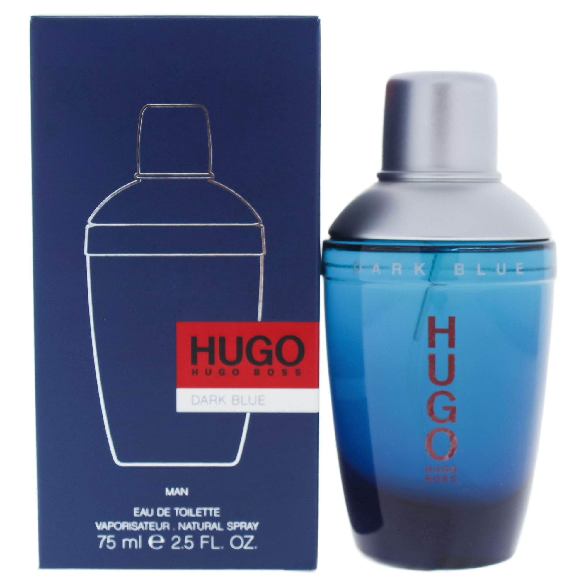 Perfume Hugo Boss Dark Blue Eau De Toilette 75 Ml Para Hombre