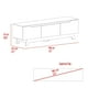 thumbnail image 3 of Rack TV 80" Woodall 2 Puertas 1 Cajon Blanco Y Fresno, 3 of 3