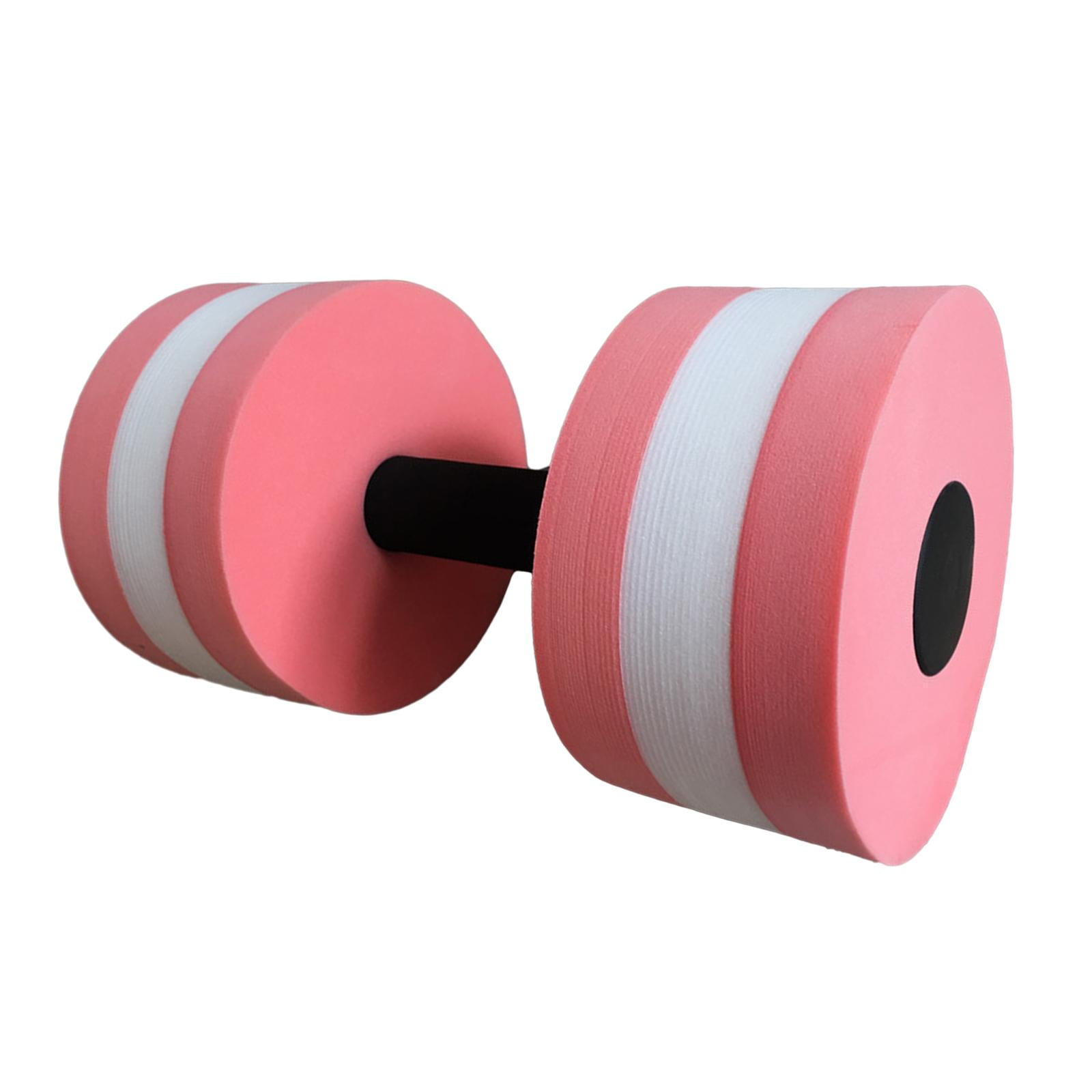 Ioensy - Mancuerna Acuática Barra De Mano Ejercicios Aeróbicos Acuáticos Ejercicio Acuático Mancuernas Rosa