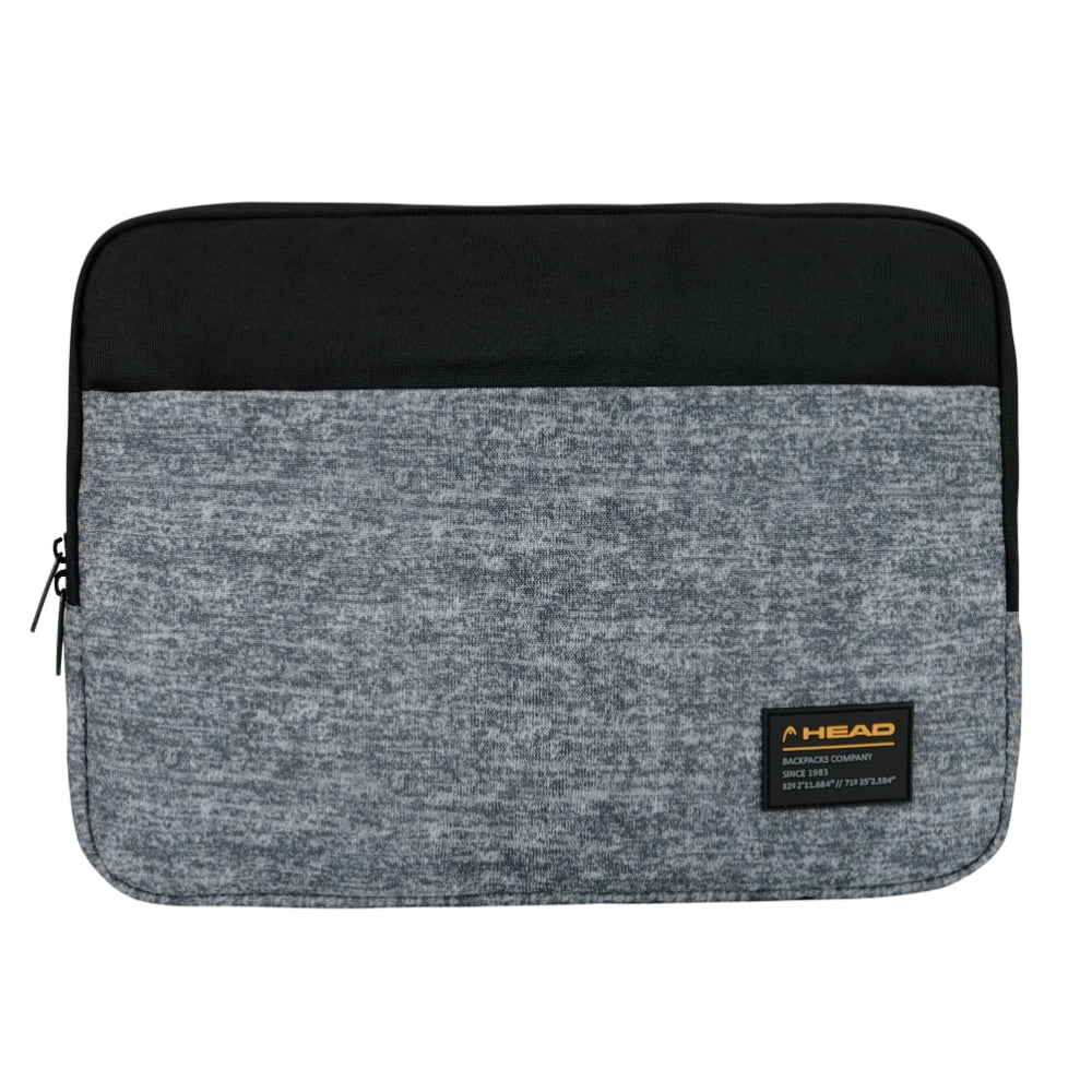 Funda Computador Zip 14 Melange Gris Oscuro Head