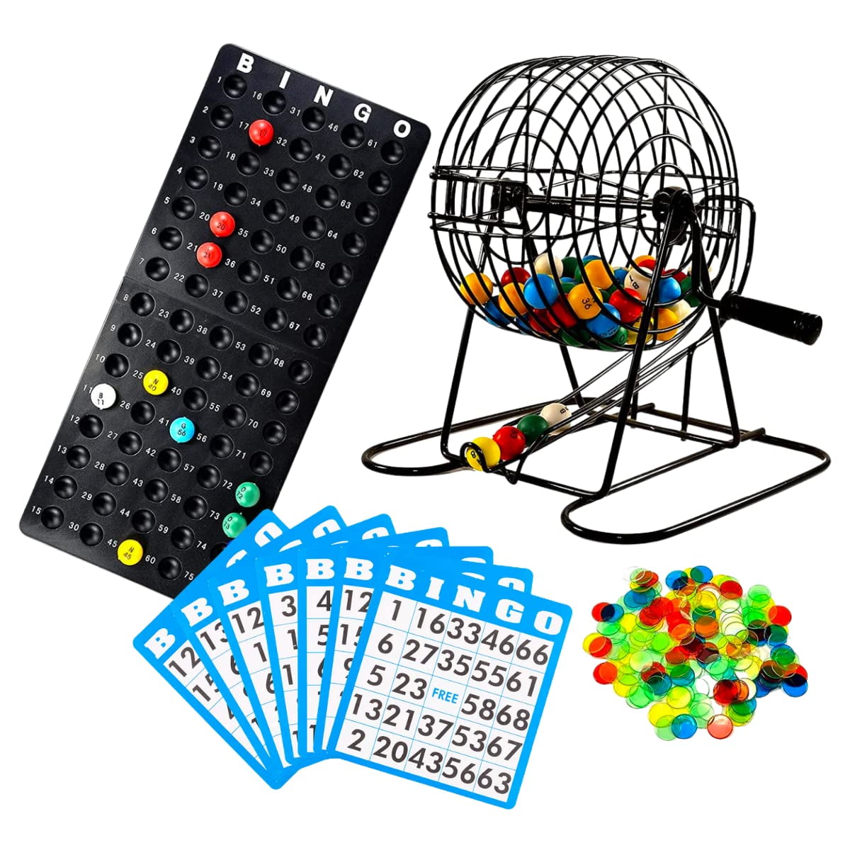 Regal Games - Set De Juego De Bingo Regal Bingo Deluxe Para Adultos Y Niños