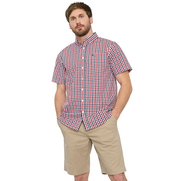 Bermuda Hombre Bolsillo Chino Ecru Corona