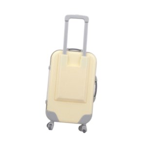 Magideal - Muñeca Maleta De Juguete Mini Maleta Muñeca Accesorios De Muñecas Vestido De Paisaje De Paisaje Moda De Juguete Moll Luggage Para Una Muñeca De 18