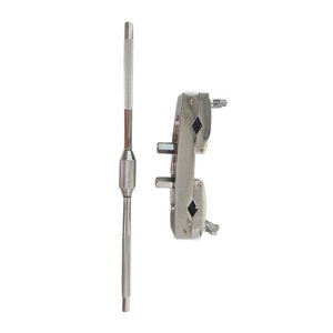 Magideal - Soporte De Montaje Para Platillos, Soporte De Montaje Para Cencerro, Piezas De Instrumentos Musicales, Varilla De Extensión Para Escenario De Actuació Con Abrazadera De Montaje