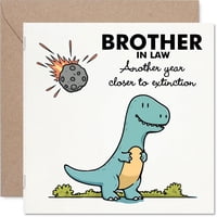 Tarjeta De Felicitación Stuff4 Divertida Tarjeta De Cumpleaños Para Cuñado