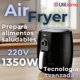thumbnail image 3 of Freidora De Aire Premium 5 Litros 1350W + Kit De 100 Forros Antiadherentes, 3 of 11