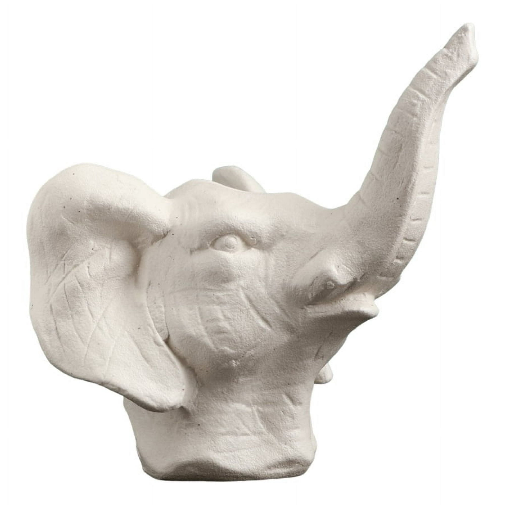 Genérico - Maceta Cerámica Elefante Blanco Decoración Jhn