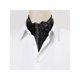 thumbnail image 5 of INSPIRE CHIC Corbatas de Lunares para Hombre Cravat de Auto Nudo Bufanda Ascot Corbata Blanco Negro Talla Única, 5 of 5