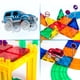 thumbnail image 4 of Set de bloques de construcción de juguete PicassoTiles 128 Race Car Track, 4 of 7