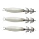 thumbnail image 3 of 3x Anzuelos Luminosos Para Calamar, Señuelos De Pesca Artificiales, Anzuelos De Metal Para Calamar, Color Blanco, 3 of 5