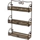 thumbnail image 1 of Estante para especias Deco Brothers 28 cm bronce de 3 niveles, 1 of 7