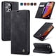 thumbnail image 1 of CaseMe Funda de Cuero para iPhone 15 Pro Max, Funda de Cuero Tipo Billetera con Tarjetero, Cierre Magnético, a Prueba de Golpes, Soporte, Funda Protectora para iPhone 15 Pro Max, Negro, 1 of 12