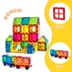 thumbnail image 4 of Juego de bloques de construcción Cossy, 120 piezas, azulejos magnéticos para niños de más de 3 años, 4 of 7