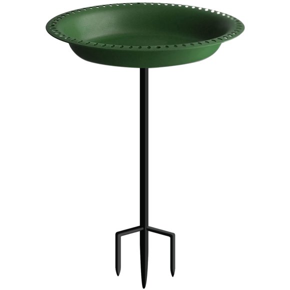 Bañera para aves Garbuildman 71 cm verde oscuro desmontable