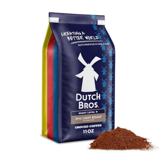 Café molido Dutch Bros Epic Tostado Claro 311 g