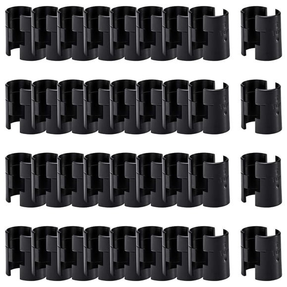 Clips de alambre para estantes, 72 unidades para 1 poste, 36 pares de recambio
