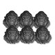 thumbnail image 1 of Pack 6 Mascaras Gorila, 1 of 2
