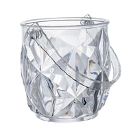 Magideal - Cubo De Hielo Acrílico Transparente, Enfriador De Vino De Cerveza De Champán, De Enfriamiento De Bebidas Para Cócteles, Hotel, Cerveza Fría, Pub 1.2L