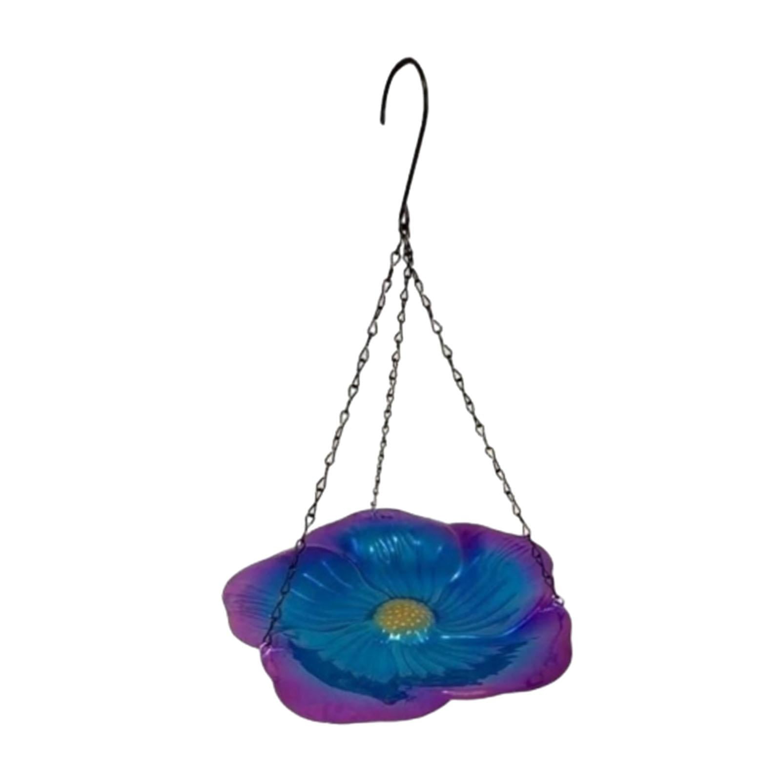 Magideal - Baño Para Pájaros Colgante, Impermeable, Comedero Para Pájaros, Alimentador De Agua Para Pájaros, Bebedero Para Pájaros Colgante, Comedero Para Pájaro
