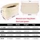 thumbnail image 2 of Organizador de bolso Time Wing grande beige 32x26x14 cm, 2 of 6